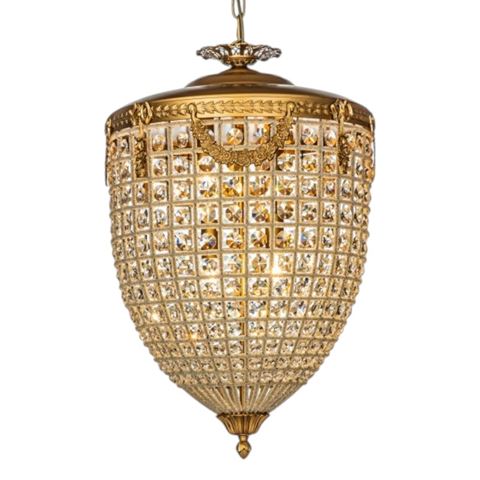 Chandelier Empire 85 cm - Gold - Iron & Glass