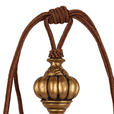 Quaste 45 cm Raffhalter