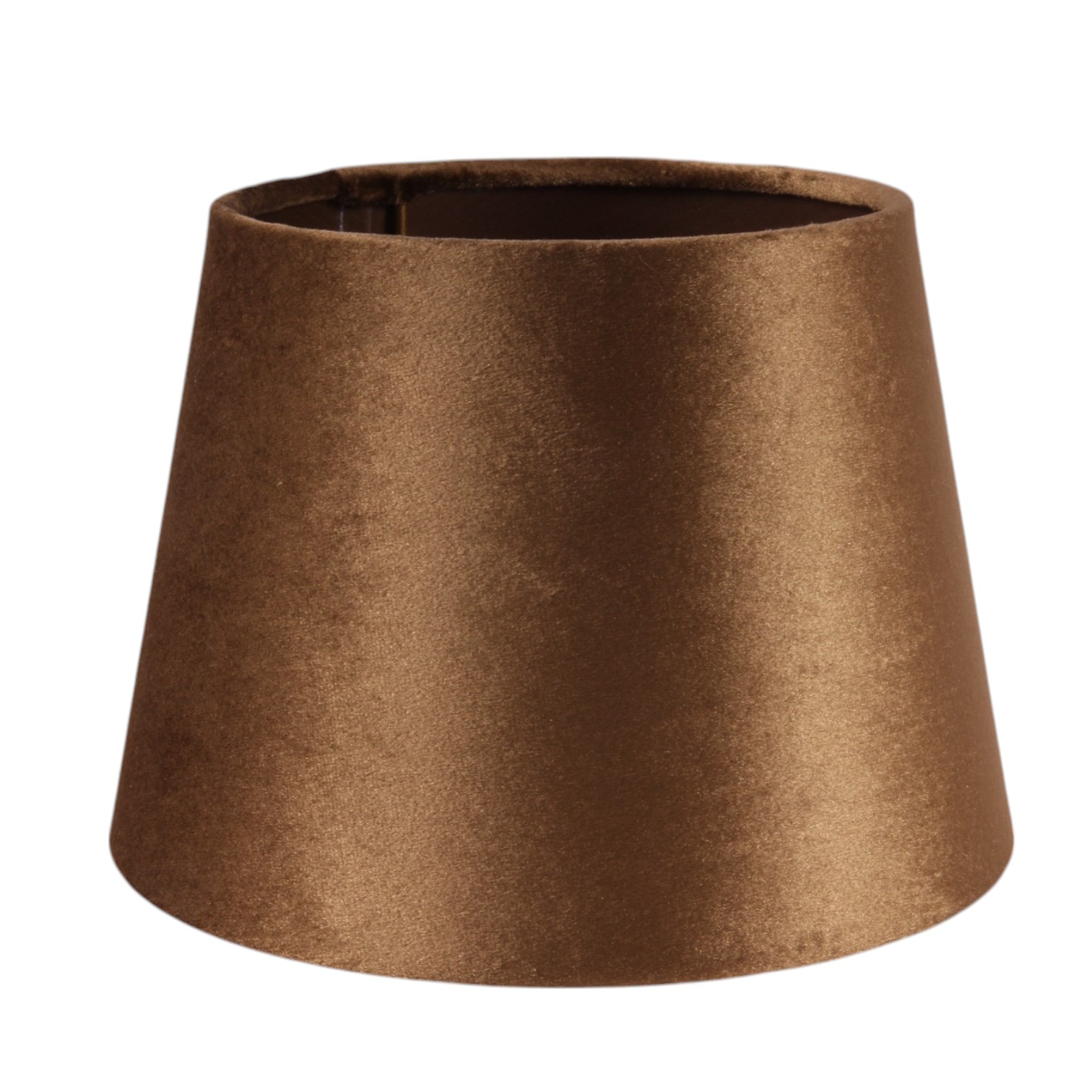 Lampshade 20 cm - Round - Gold - Fabric