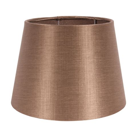 Lampshade 20 cm - Round - Earth Beige - Fabric
