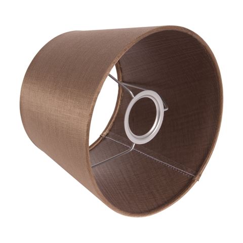 Lampshade 20 cm - Round - Earth Beige - Fabric