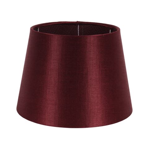 Lampenkap 20 cm - Rond - Rood - Stof