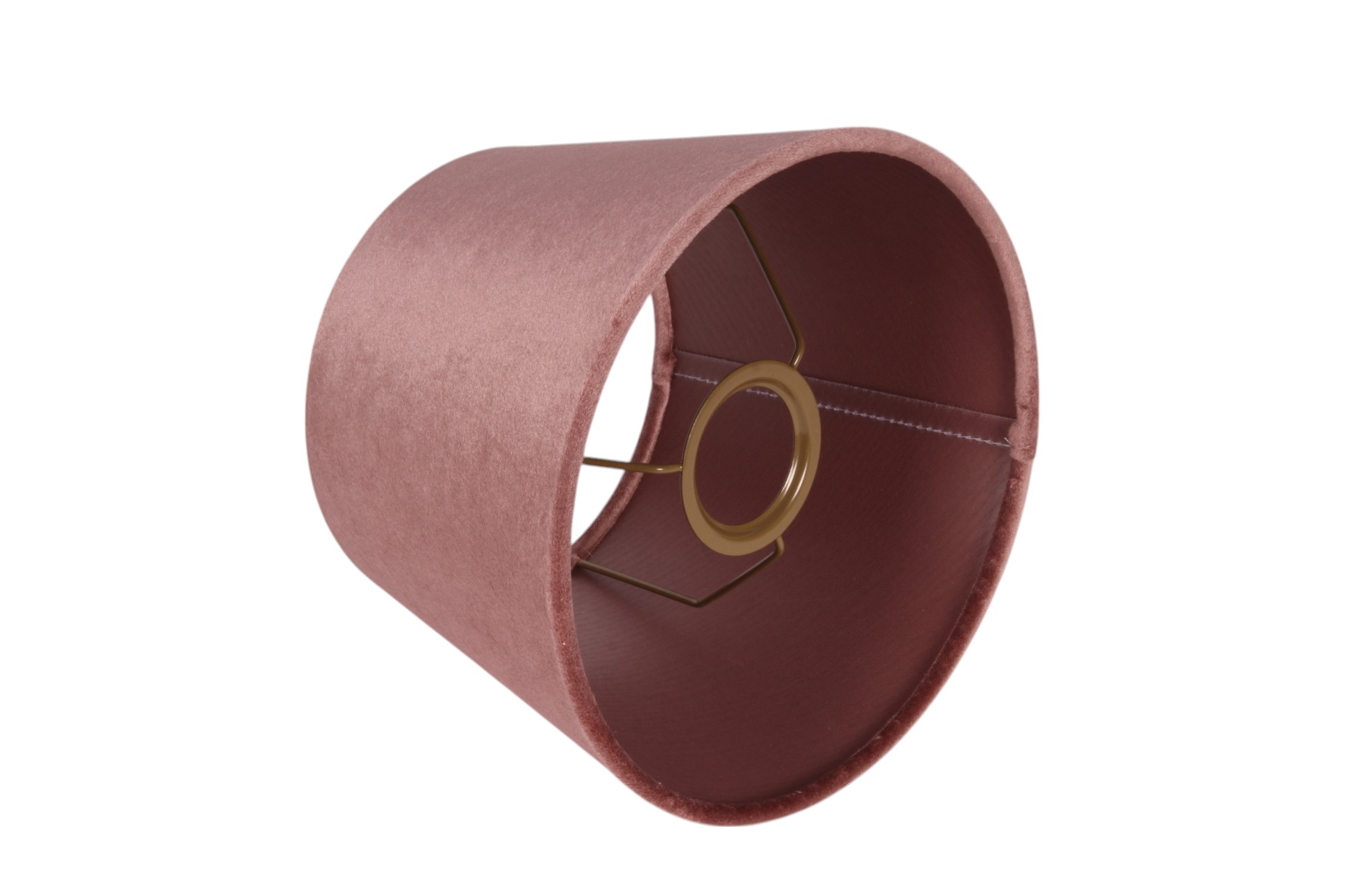 Lampshade 20 cm - Round - Pink - Fabric