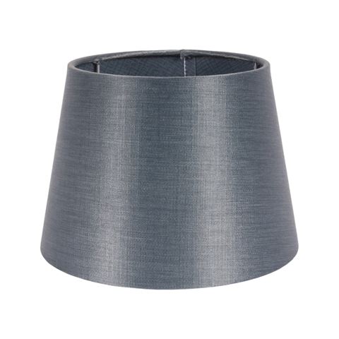 Lampenkap 20 cm - Rond - Blauw - Stof