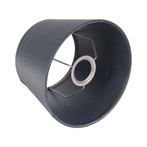 Lampenkap 20 cm - Rond - Blauw - Stof