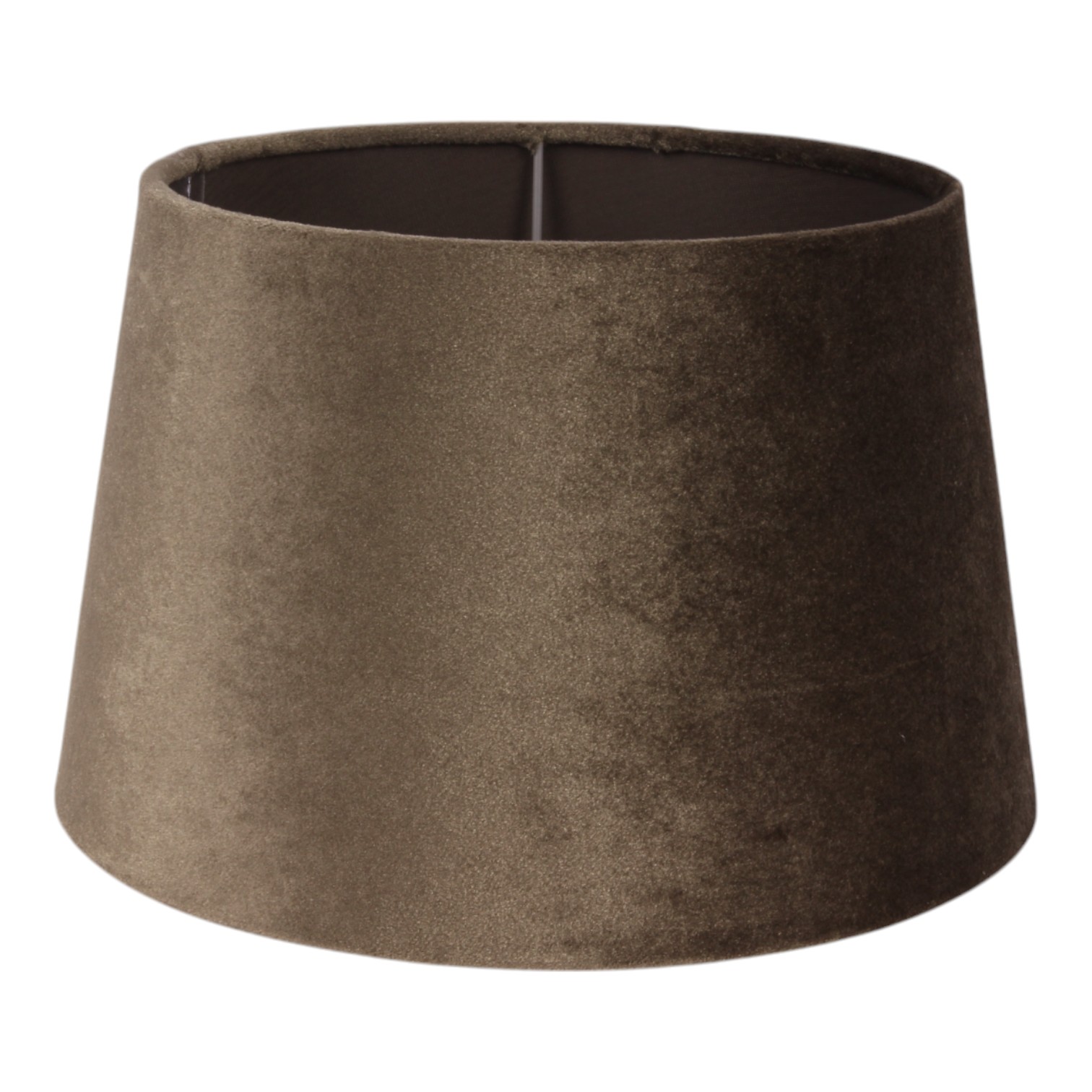 Lampshade 25 cm - Round - Green - Fabric