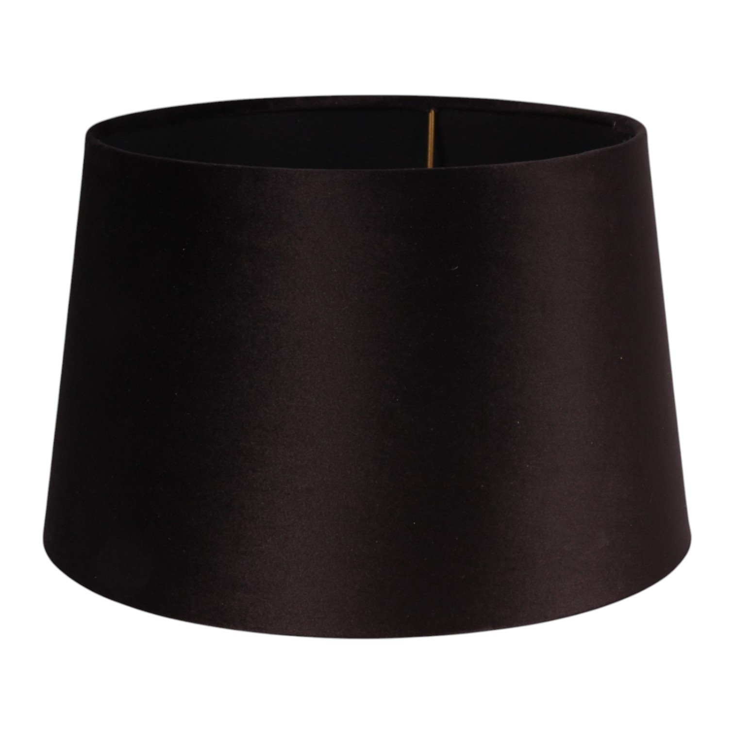 Lampshade 30 cm - Round - Black - Fabric