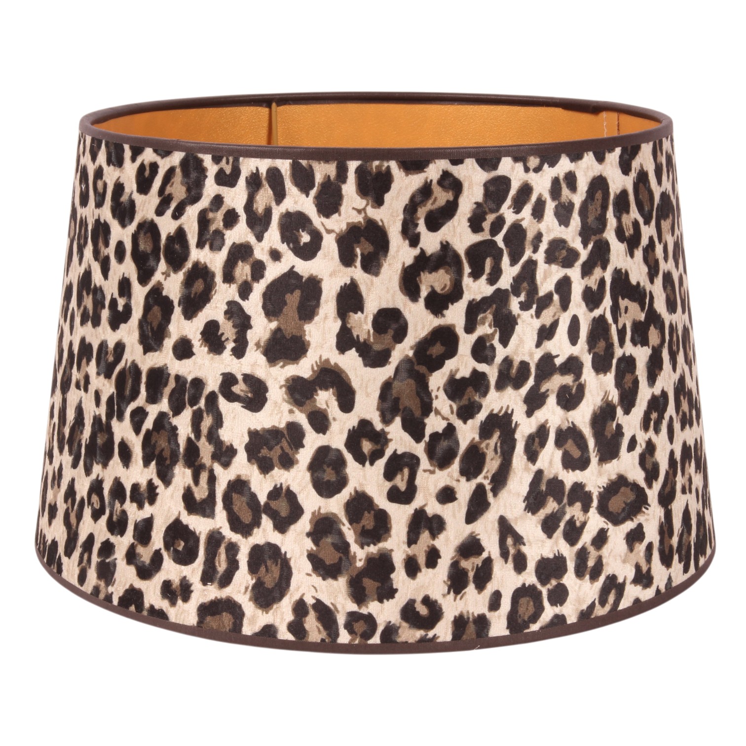 Lampenkap 30 cm - Luipaardprint - Beige - Stof