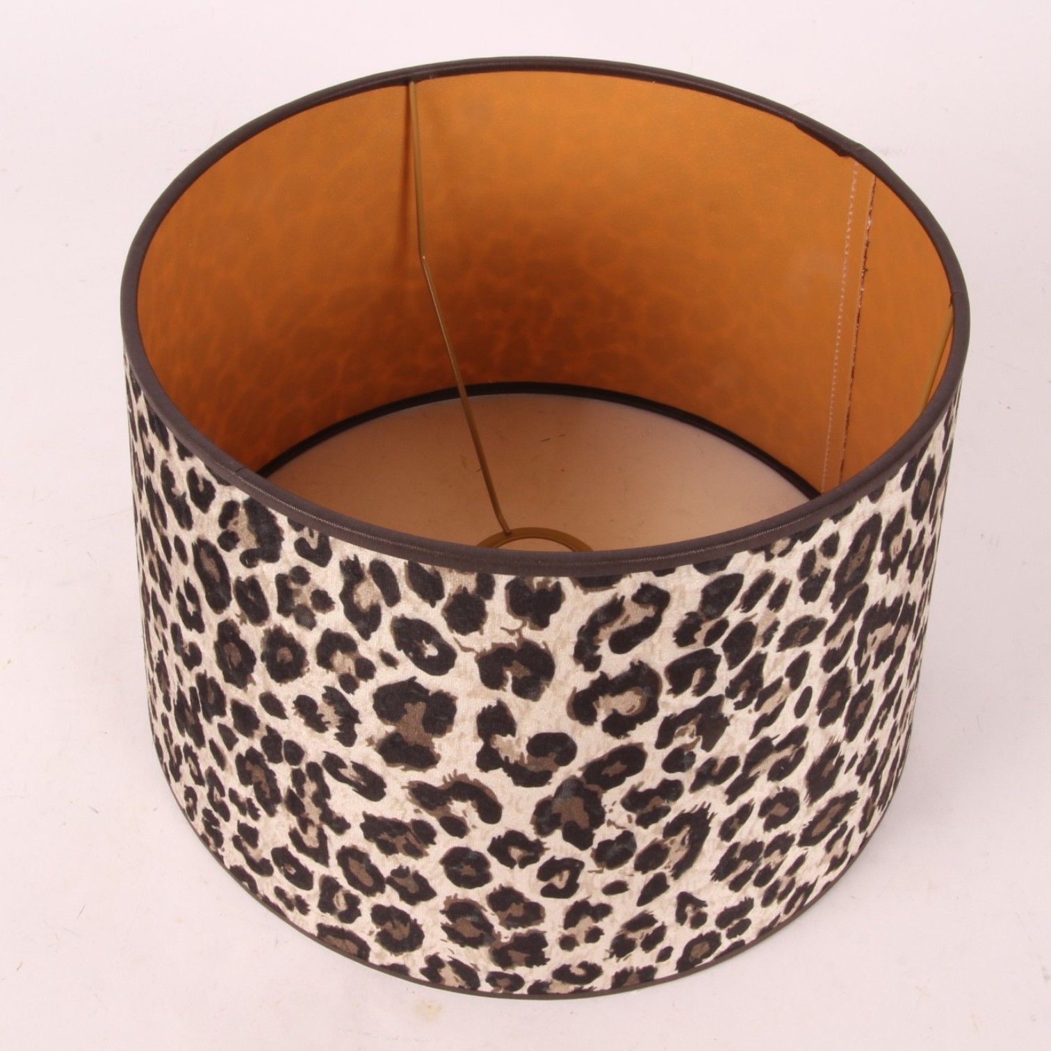 Lampenkap 30 cm - Luipaardprint - Beige - Stof