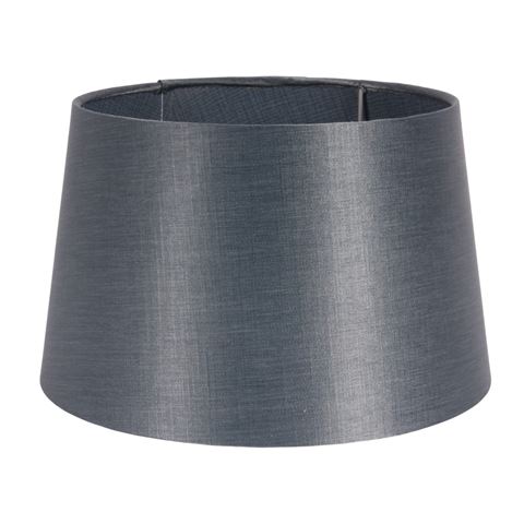 Lampenkap 30 cm - Rond - Blauw - Stof