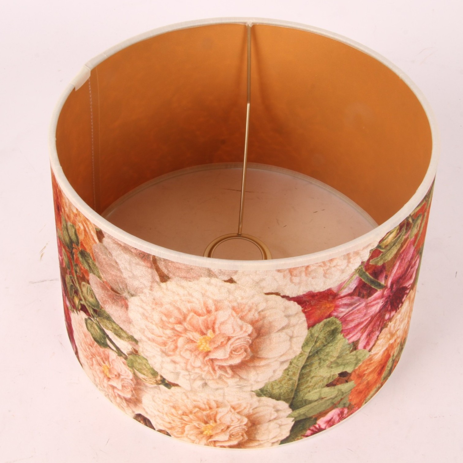 Lampenkap 30 cm - Bloemenprint - Meerkleurig - Stof