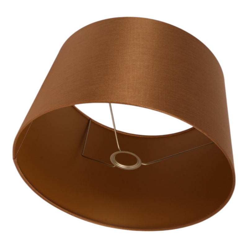 Lampenkap 40 cm - Rond - Goud - Stof