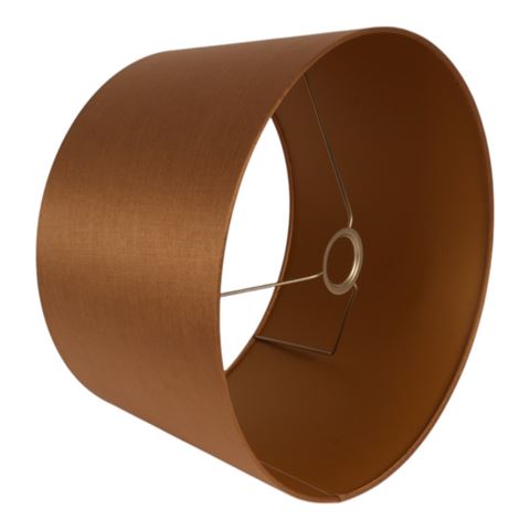Lampenkap 40 cm - Rond - Goud - Stof