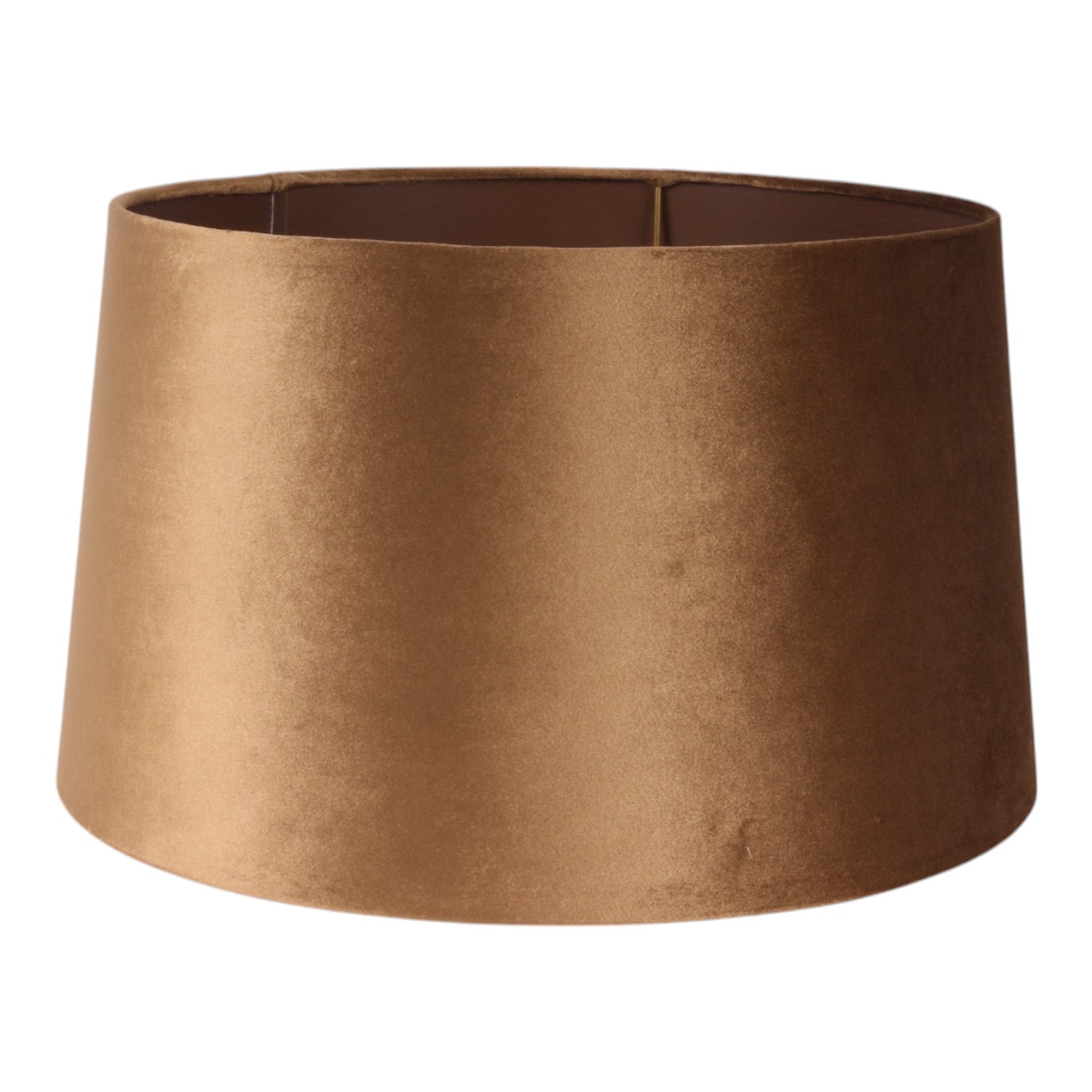 Lampenkap 40 cm - Rond - Goud - Stof