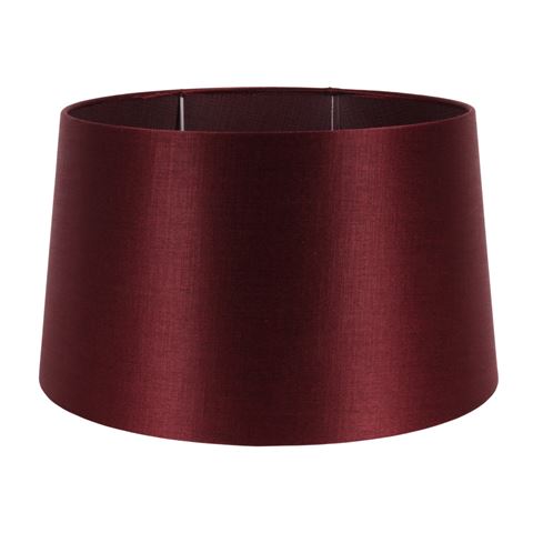 Lampenkap 40 cm - Rond - Rood - Stof