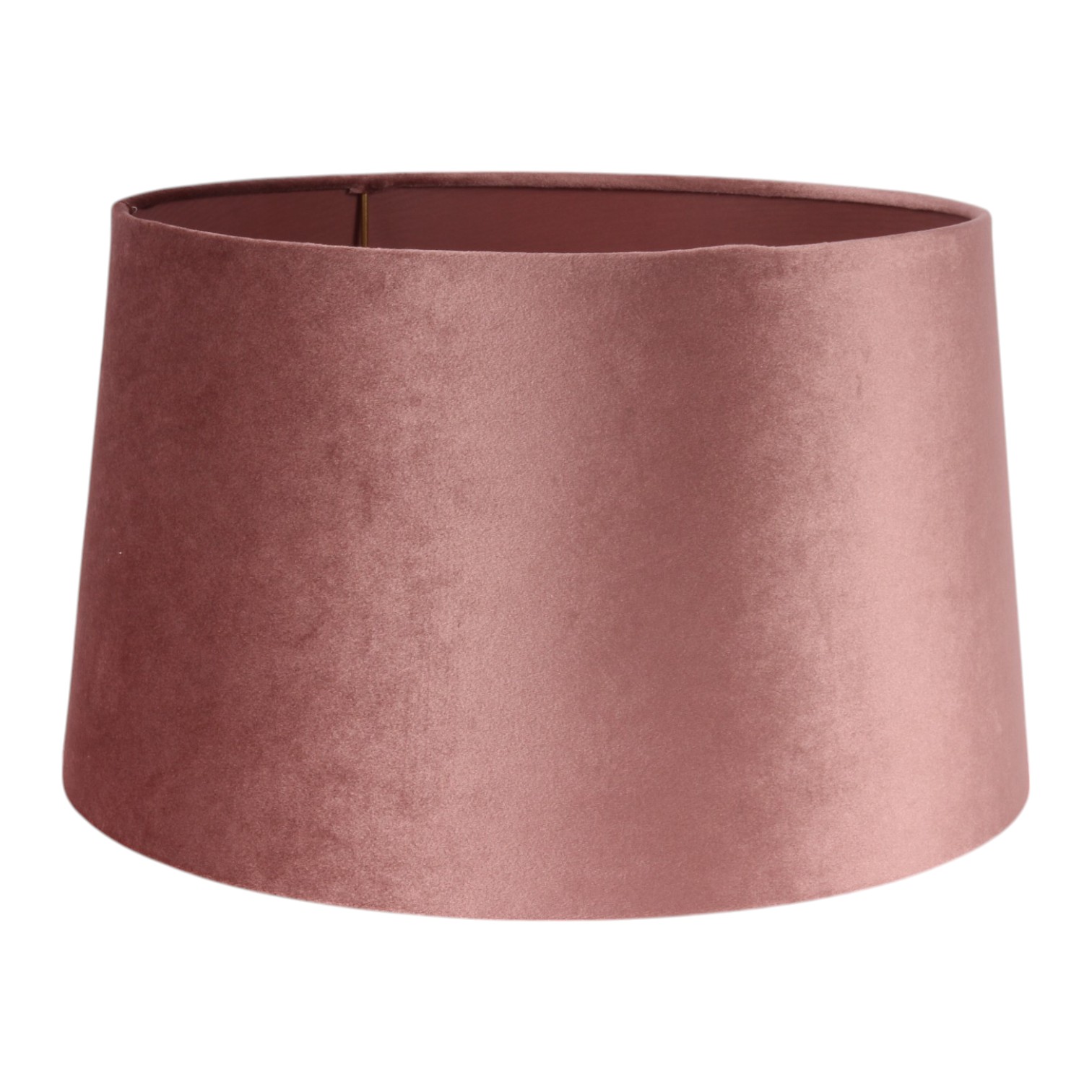 Lampenkap 40 cm - Rond - Roze - Stof