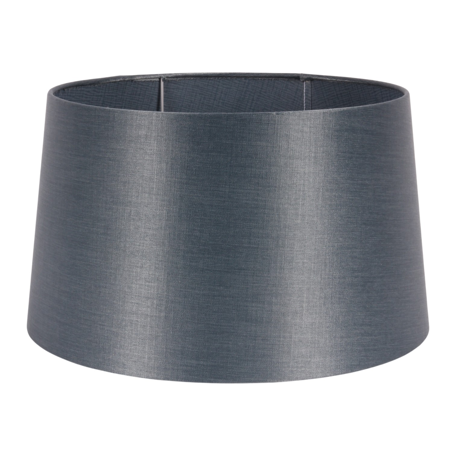 Lampenkap 40 cm - Rond - Blauw - Stof