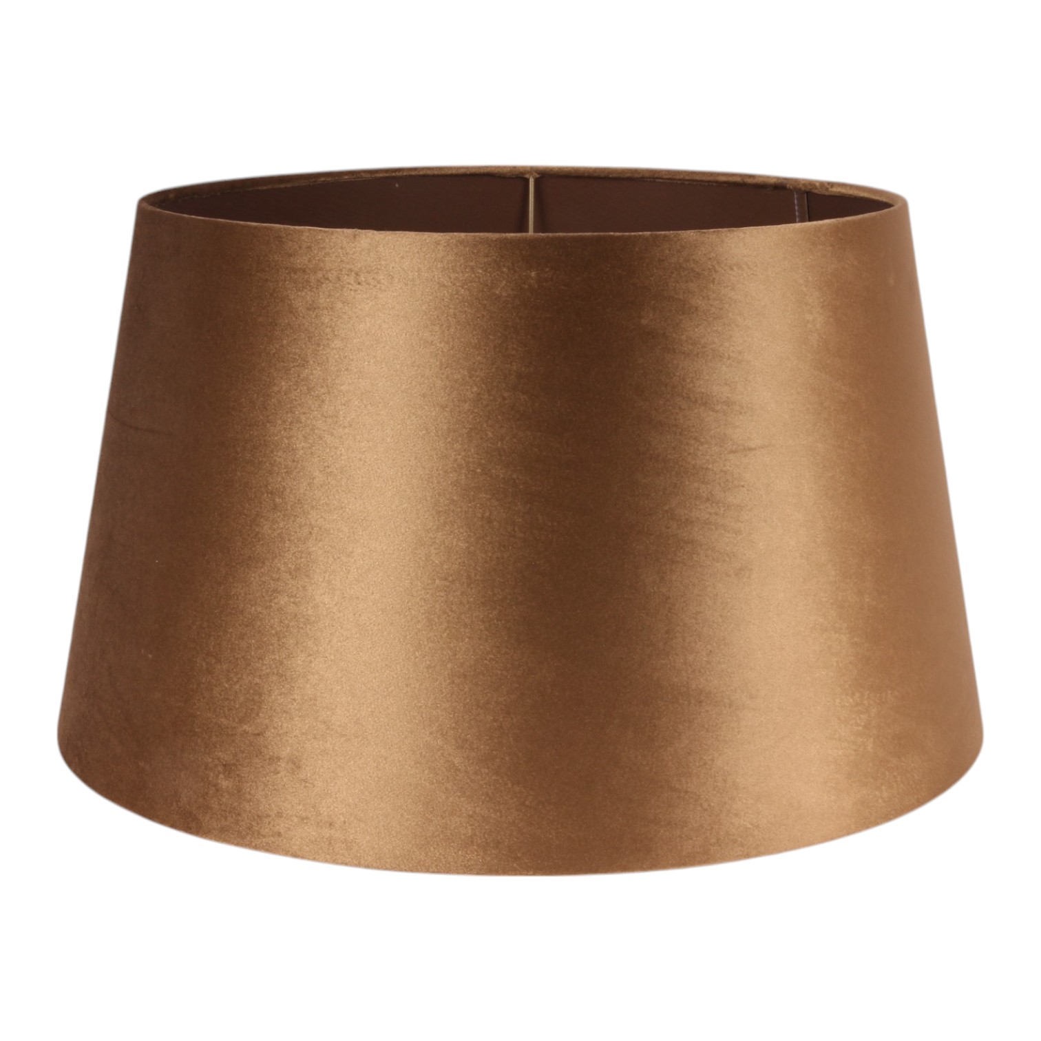 Lampenkap 50 cm - Rond - Goud - Stof