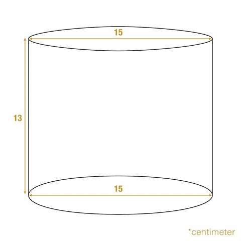 Lampenkap cilinder 15 cm
