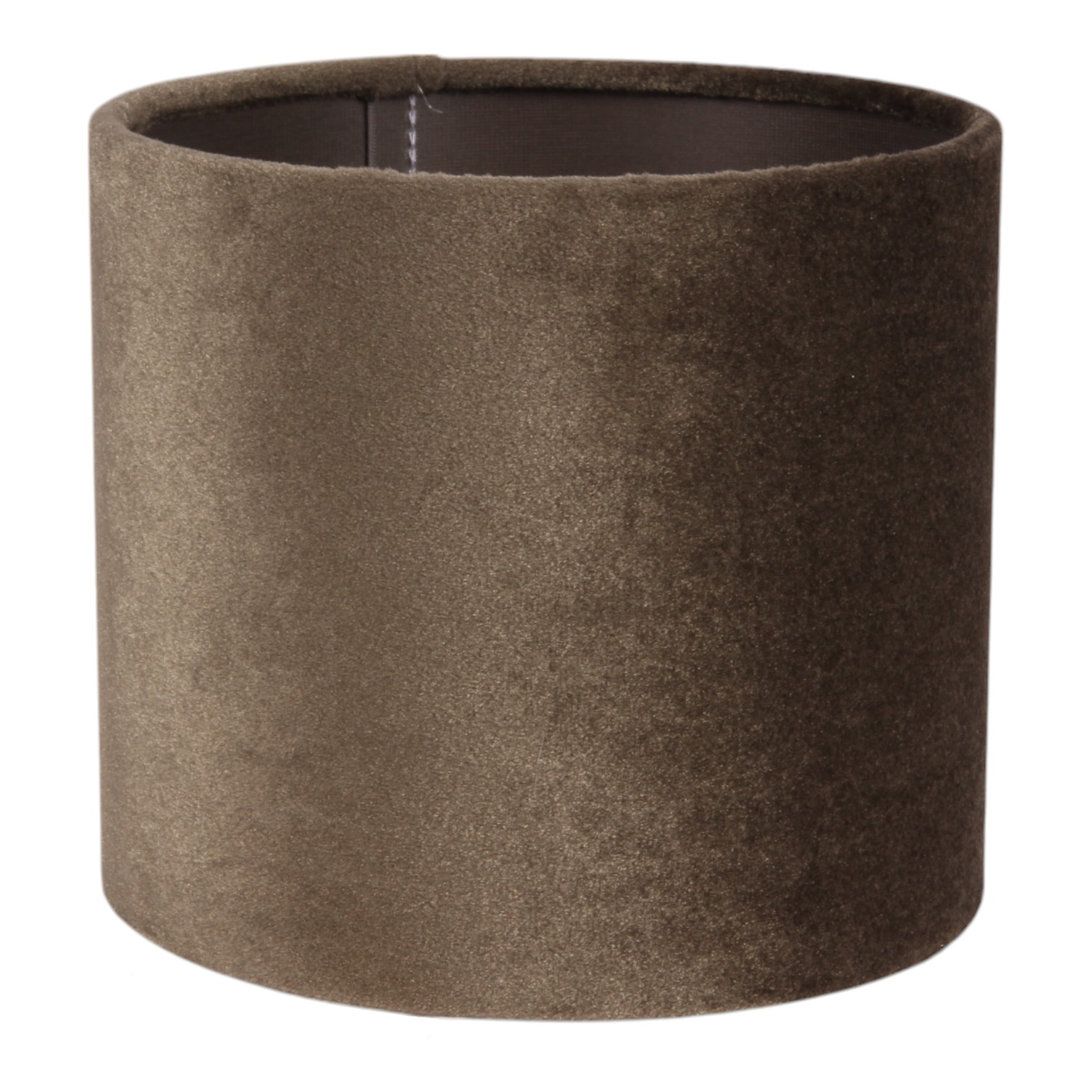 Lampenkap 15 cm - Cilinder - Groen - Stof