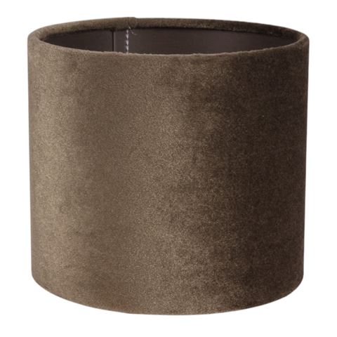 Lampenkap 15 cm - Cilinder - Groen - Stof