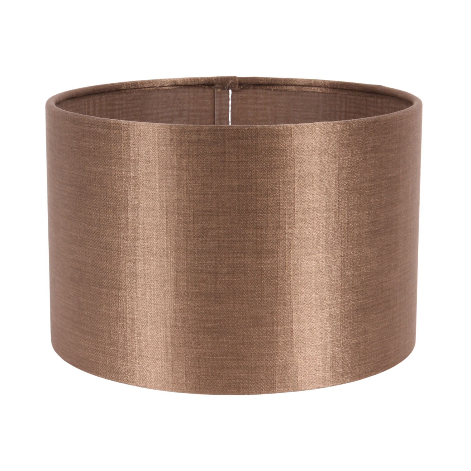 Lampenkap 20 cm - Cilinder - Aardebeige - Stof