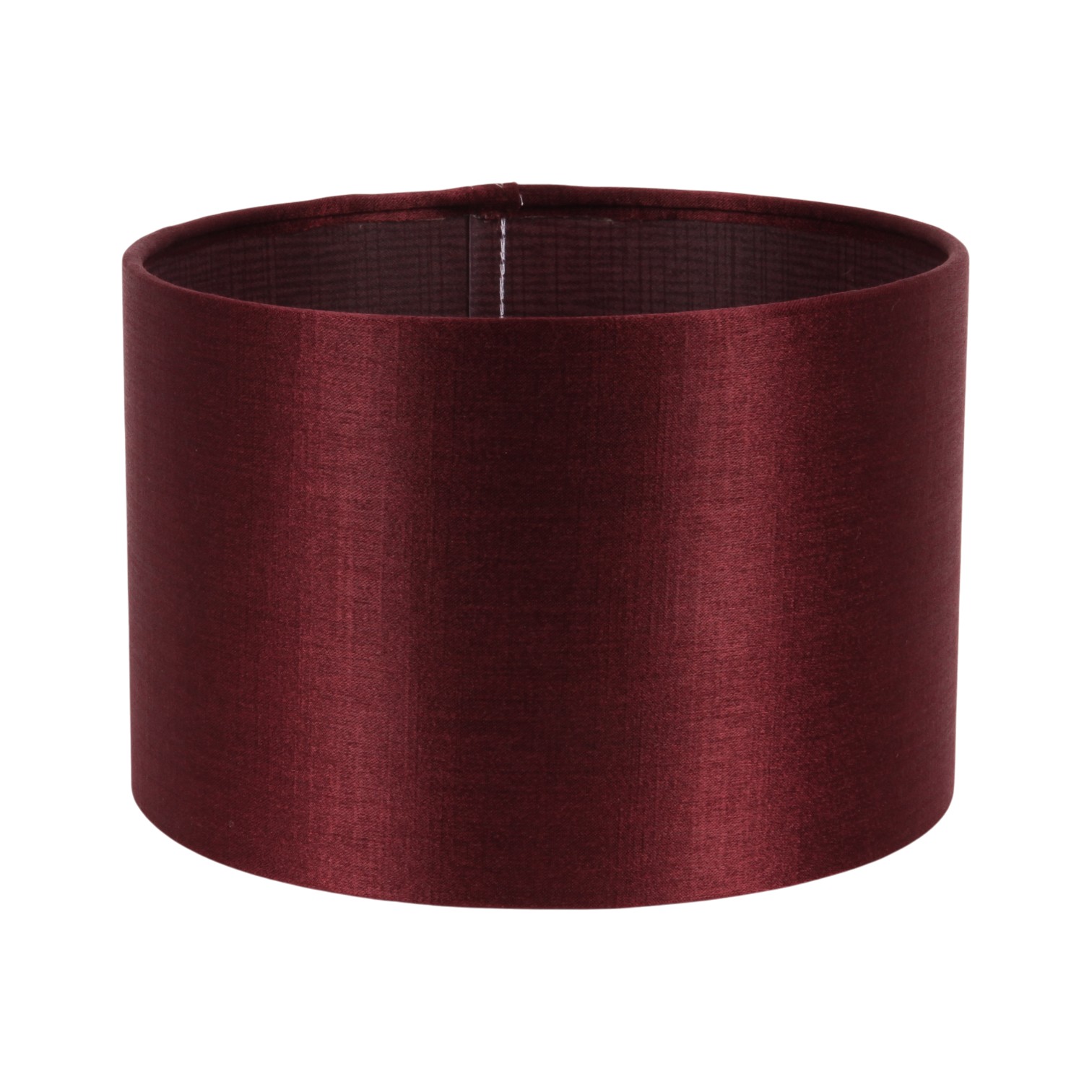 Lampenkap 20 cm - Cilinder - Rood - Stof