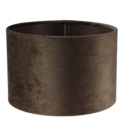 Lampenkap 20 cm - Cilinder - Groen - Stof