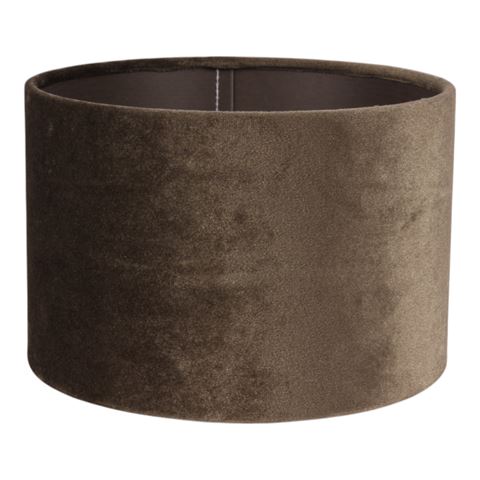 Lampenkap 20 cm - Cilinder - Groen - Stof