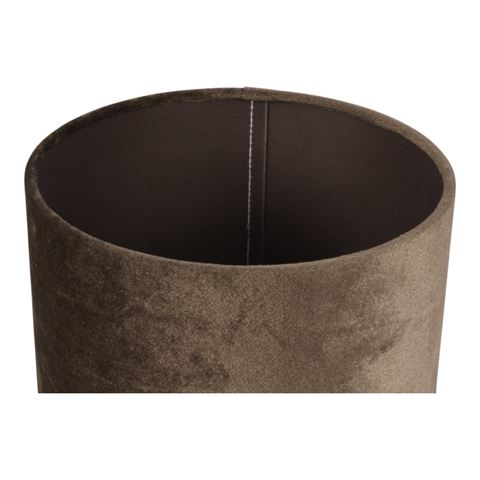 Lampenkap 20 cm - Cilinder - Groen - Stof