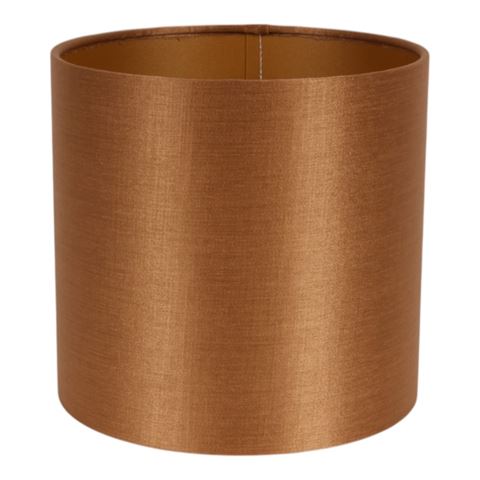 Lampenkap 20 cm - Cilinder - Goud - Stof