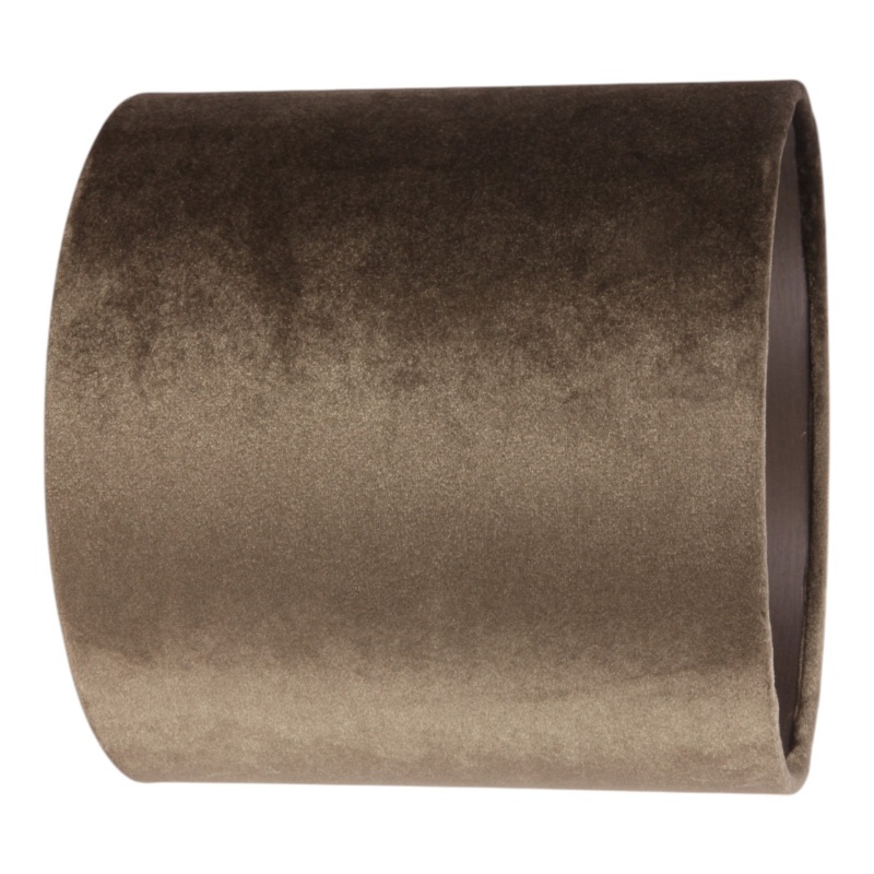 Lampenkap 20 cm - Cilinder - Groen - Stof