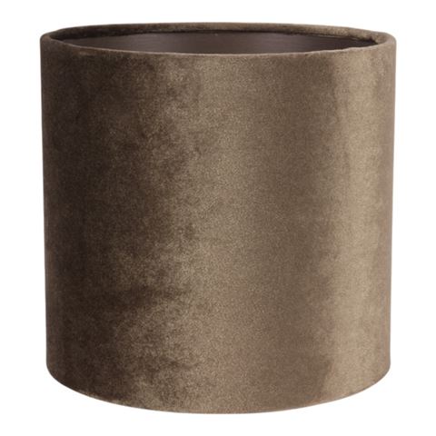 Lampenkap 20 cm - Cilinder - Groen - Stof
