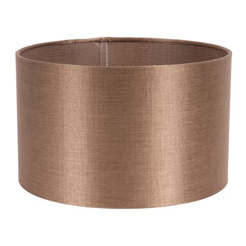 Lampshade 25 cm - Cylinder - Earth Beige - Fabric
