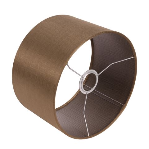 Lampenkap 25 cm - Cylinder - Groen - Stof