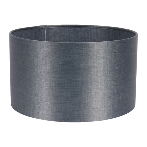 Lampshade 30 cm - Cylinder - Blue - Fabric