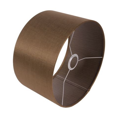 Lampenkap 30 cm - Cilinder - Groen - Stof