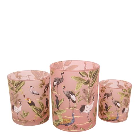 Tealight glass 10 cm