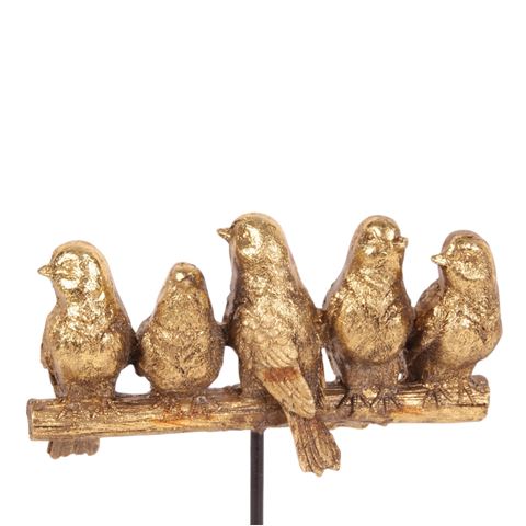figue. Oiseaux 30 cm Résine