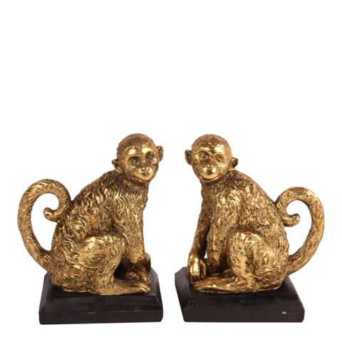 Serre-Livre Singe 18cm