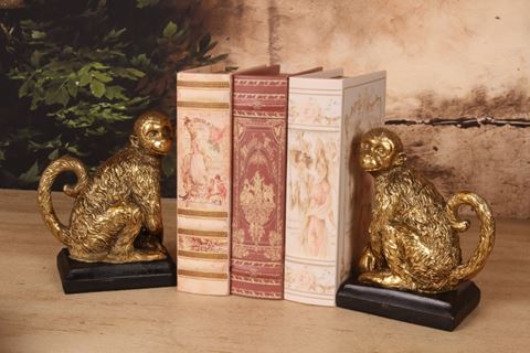 Serre-Livre Singe 18cm