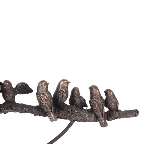 figue. Oiseaux 30cm Résine