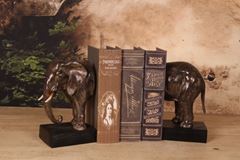 Boekensteun SET olifant 23 cm