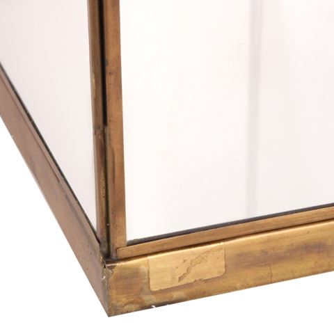 Display Box 30 cm - Goud - Koper / Glas