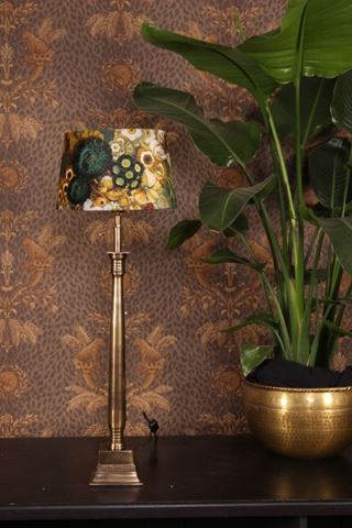 Socle de Lampe de Table 63 cm - Or - Aluminium