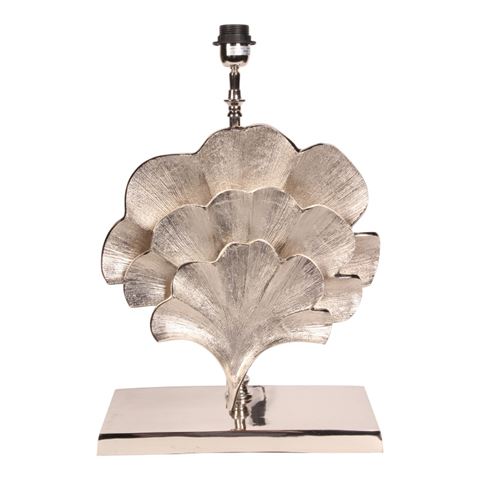 Socle de Lampe de Table 51 cm - Argent - Aluminium