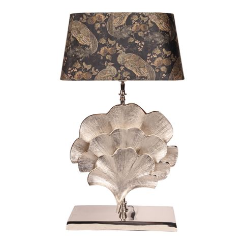 Socle de Lampe de Table 51 cm - Argent - Aluminium