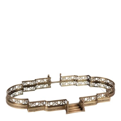 Plateau Miroir 71 cm - Or - Laiton