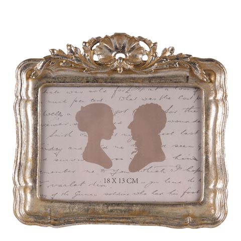 Photo Frame 18x13 cm - Silver - Resin