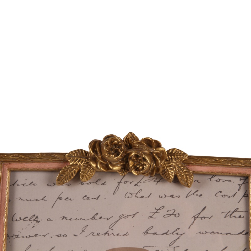 Fotolijst 20x25 cm - Roze - Resin - Staand